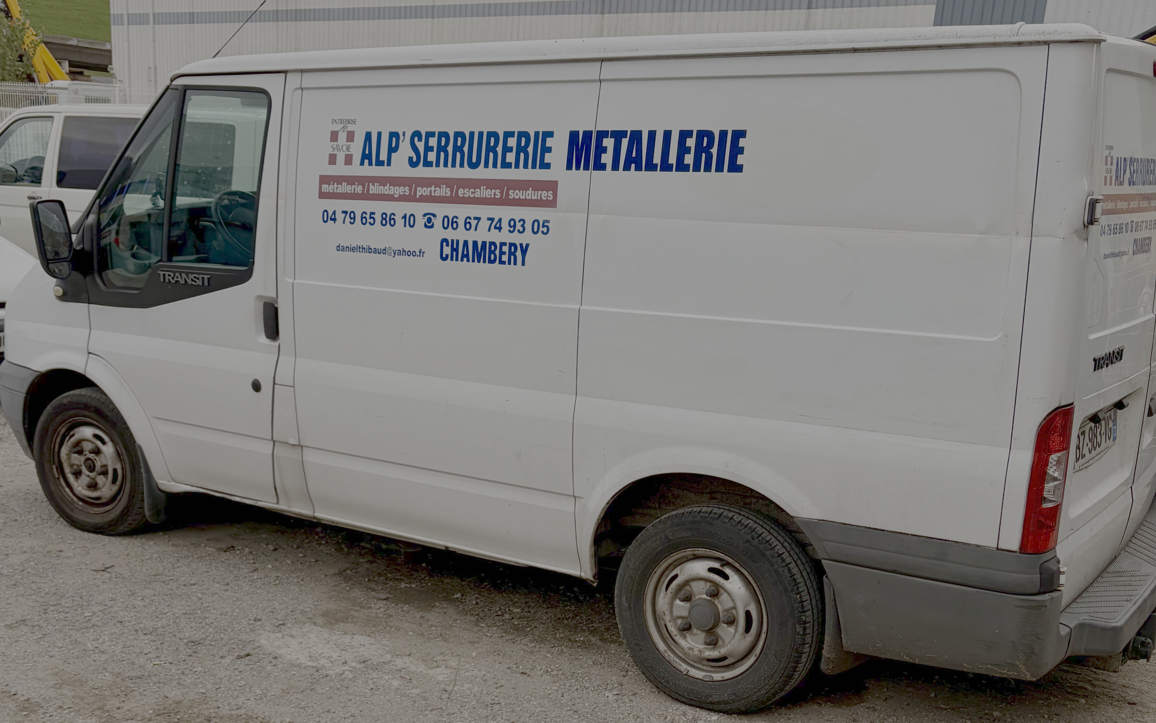 Camion d'intervention ALP'SERRURERIE MÉTALLERIE
